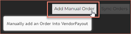 Add Manual Order button