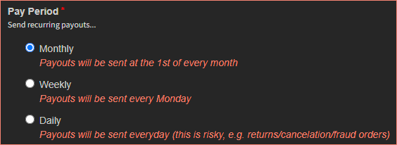 Configure grace period